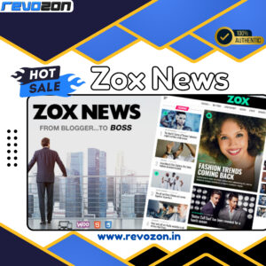 zox news, wordpress theme, revozon.in